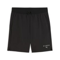 Męskie szorty PUMA x HYROX PWRTRAIN 7" PUMA. Czarne szorty męskie Puma, bez wzorów, z materiału, klasyczne. Za 199.00 zł.