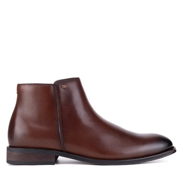 Botki GINO ROSSI. Brązowe buty zimowe męskie Gino Rossi, bez zapięcia. Za 359.99 zł.