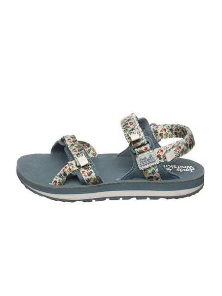 Jack Wolfskin Sandały "Outfresh Delux" ze wzorem rozmiar: 42. Sandały damskie Jack Wolfskin, bez wzorów, bez obcasa. Za 86.78 zł.