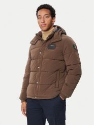 Aeronautica Militare Kurtka zimowa 262AB3072UCT04358 Brązowy Regular Fit. Brązowe kurtki męskie AERONAUTICA MILITARE, na zimę, m, bez wzorów, z syntetyku, bez kaptura. Za 1,549.00 zł.
