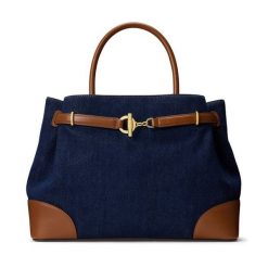 Torebka LAUREN RALPH LAUREN. Niebieskie torebki klasyczne damskie Lauren Ralph Lauren, bez wzorów, bez dodatków. Za 2,199.00 zł.