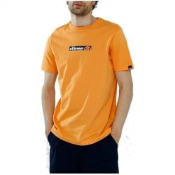 Koszulka sportowa męska Ellesse Maleli. Brązowe t-shirty sportowe męskie Ellesse, m, bez ramiączek. Za 133.00 zł.