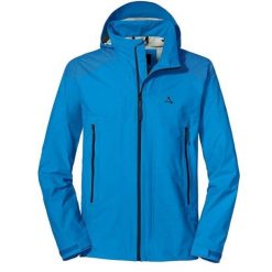 Kurtka trekkingowa męska Schoffel 2,5L Triigi 20K. Niebieskie kurtki męskie Schöffel, l, bez wzorów, z nylonu, bez kaptura. Za 737.00 zł.