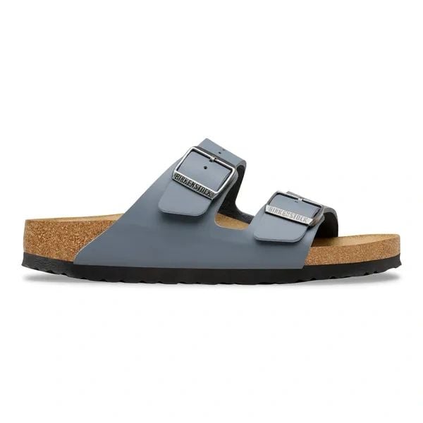 Birkenstock Arizona BF Basalt Gray Klapki męskie. Szare klapki i japonki męskie Birkenstock, z materiału. Za 349.99 zł.