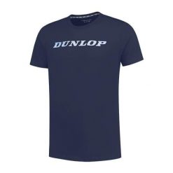Koszulka sportowa męska Dunlop Essentials Tee. Niebieskie t-shirty sportowe męskie Dunlop, m, bez ramiączek, tenisowe. Za 79.99 zł.