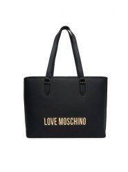 LOVE MOSCHINO Torebka JC4190PP1OKD0000 Czarny. Czarne torebki klasyczne damskie Love Moschino, bez wzorów, ze skóry, bez dodatków. Za 1,049.00 zł.