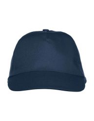 Clique Texas Cap - czapka 5-panelowa z bawełny, regulowana. Niebieskie czapki męskie CLIQUE, bez wzorów, z bawełny. Za 77.89 zł.