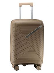 Geographical Norway Walizka "Simi" w kolorze khaki - 34 x 53 x 21 cm rozmiar: onesize. Brązowe walizki Geographical Norway, bez wzorów, z materiału. Za 130.99 zł.