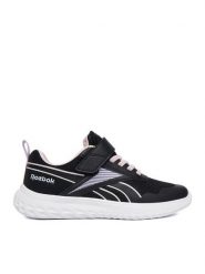 Reebok Sneakersy CEO-23KC2330(IV)DZ Czarny. Czarne buty sportowe dziewczęce Reebok, bez wzorów, z materiału, bez zapięcia. Za 129.99 zł.