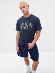 T-SHIRT MĘSKI KOSZULKA 1 BAWEŁNA GAP ATHLETIC 797924. Czarne t-shirty sportowe męskie GAP, m, z bawełny, bez ramiączek, na fitness i siłownię. Za 180.76 zł.