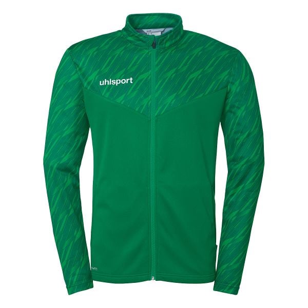 Kurtka z dresu Uhlsport Progressive 28 Poly. Czarne kurtki damskie UHLSPORT, bez wzorów, z dresówki, sportowe, bez kaptura. Za 171.00 zł.