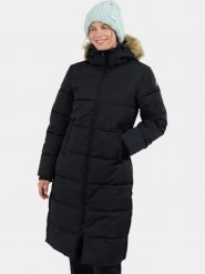 Płaszcz Zimowy Damski Fundango Meganne. Brązowe płaszcze damskie Fundango, na zimę, m, bez wzorów, z futra, eleganckie. Za 649.00 zł.