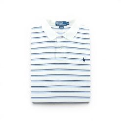 Second life - Polo Ralph Lauren koszulka męska z krótkim rękawem - Jak nowy. Białe koszulki polo męskie Ralph Lauren, l, bez wzorów, bez ramiączek. Za 127.76 zł.