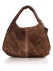 Lucca Baldi Skórzany shopper bag "Pitigliano" w kolorze brązowym - 41 x 34 x 30 cm rozmiar: onesize. Brązowe shopper bag damskie Lucca Baldi, bez wzorów, z materiału, na ramię, bez dodatków. Za 294.95 zł.