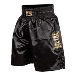Spodenki bokserskie Metal Boxe Pro Line Military. Czarne szorty męskie METAL BOXE, z materiału, bez kołnierzyka. Za 194.50 zł.
