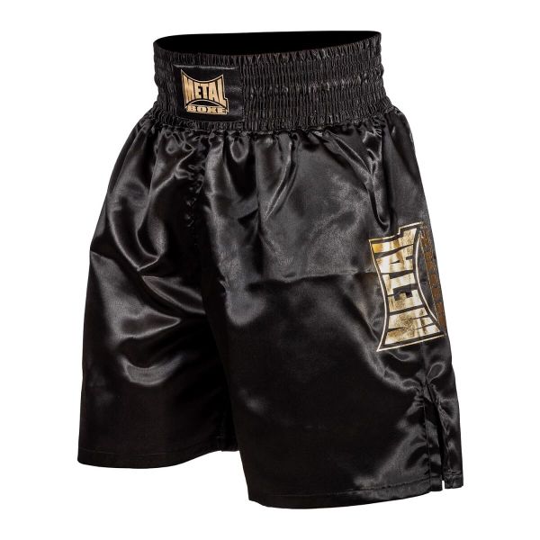 Spodenki bokserskie Metal Boxe Pro Line Military. Czarne szorty męskie METAL BOXE, z materiału, bez kołnierzyka. Za 194.50 zł.