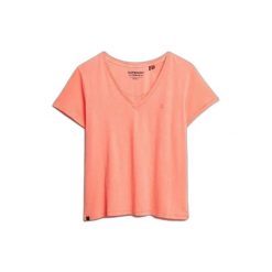 Koszulka damska Superdry Studios Slub. Brązowe t-shirty damskie Superdry., l, bez wzorów, bez kołnierzyka. Za 143.25 zł.
