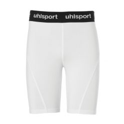 Szorty kompresyjne Uhlsport pro Tights. Białe szorty męskie UHLSPORT, bez kołnierzyka. Za 150.00 zł.