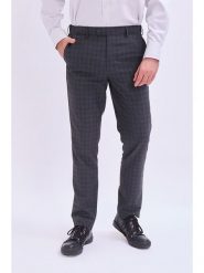 Marks & Spencer Spodnie chino w kolorze antracytowym rozmiar: 38. Czarne spodnie materiałowe męskie Marks & Spencer, bez wzorów. Za 87.95 zł.