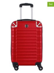 Canadian Peak Walizka "Sourcingeak" w kolorze czerwonym - 34 x 53 x 21 cm rozmiar: onesize. Czerwone walizki Canadian Peak, bez wzorów, z materiału. Za 130.99 zł.