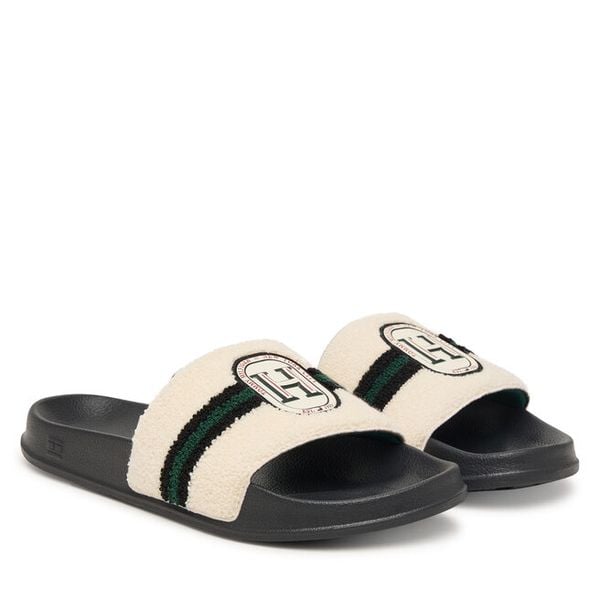 Klapki Tommy Hilfiger. Białe klapki i japonki męskie Tommy Hilfiger. Za 209.99 zł.