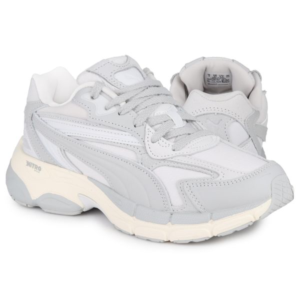 Buty damskie sportowe Puma TEVERIS NITRO SELFLOVE. Szare obuwie do biegania damskie Puma. Za 238.00 zł.
