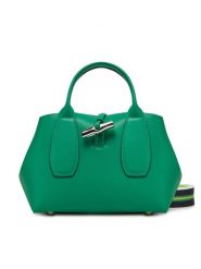 Longchamp Torebka 10095HCN Zielony. Zielone torebki klasyczne damskie Longchamp, bez wzorów, ze skóry, bez dodatków. Za 2,129.00 zł.