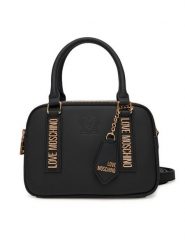 LOVE MOSCHINO Torebka JC4295PP1NL1500A Czarny. Czarne torebki klasyczne damskie Love Moschino, bez wzorów, ze skóry, bez dodatków. Za 749.99 zł.