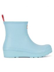 Hunter Kalosze WFS2020RMA-SHB Niebieski. Niebieskie kalosze damskie Hunter, bez wzorów, z kauczuku. Za 349.99 zł.