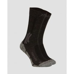 Skarpety X-SOCKS TREK SILVER 4.0. Czarne skarpetki damskie X-Socks, bez wzorów. W wyprzedaży za 120.00 zł.