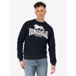 Bluza Lonsdale Go Sport. Białe bluzy bez kaptura męskie Lonsdale, m. Za 235.00 zł.