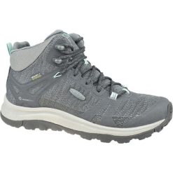 Buty trekkingowe damskie, Keen W Terradora II Mid WP. Szare obuwie trekkingowe damskie Keen. Za 419.99 zł.