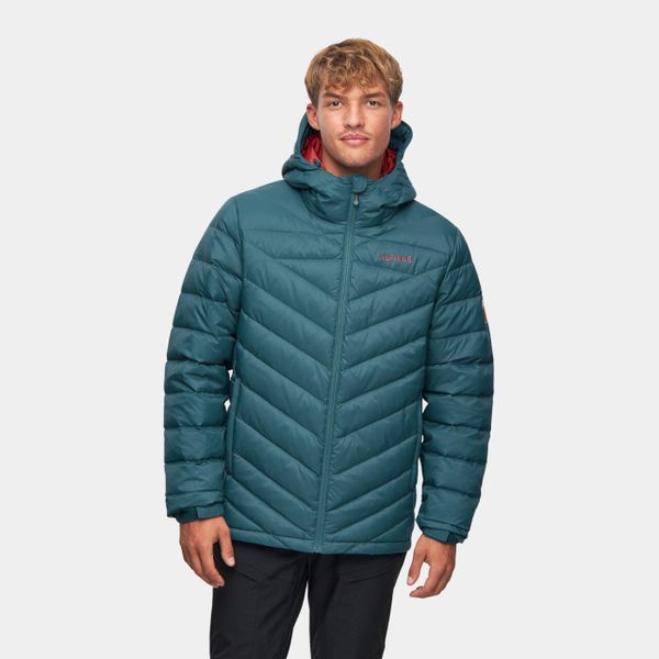 Kurtka puchowa męska Alpinus Monviso. Czerwone kurtki męskie Alpinus, m, bez wzorów, z puchu, sportowe, bez kaptura. Za 699.00 zł.