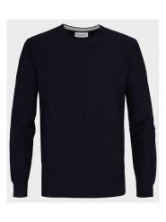 Michaelis Sweter w kolorze granatowym rozmiar: XXL. Niebieskie swetry męskie Michaelis, xxl, bez wzorów, z bawełny, bez kołnierzyka. Za 143.95 zł.