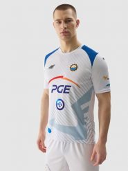 4F Koszulka klubowa z sezonu 22/23 męska 4F x Stal Mielec - multikolor XL. Białe t-shirty sportowe męskie 4f, m, z dzianiny, bez ramiączek, do piłki nożnej. Za 199.99 zł.