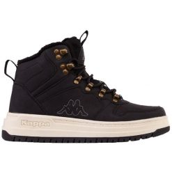Buty Kappa Tobine W 243364 1143 czarne. Czarne buty sportowe na co dzień damskie bez wzorów, z gumy. W wyprzedaży za 294.84 zł.
