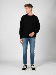 Diesel Bluza "S-Kraks" | A08525-0CJAD | Mężczyzna | Czarny. Czarne bluzy bez kaptura męskie Diesel, l, z bawełny. W wyprzedaży za 479.00 zł.