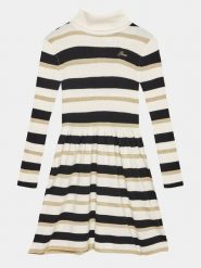 Guess Sukienka dzianinowa J3BK15 Z39U0 Kolorowy Regular Fit. Sukienki dziewczęce Guess, z aplikacjami, z dzianiny, bez ramiączek. Za 319.99 zł.