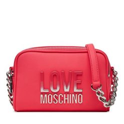 Torebka LOVE MOSCHINO. Czerwone listonoszki damskie Love Moschino, bez wzorów, bez dodatków. Za 519.99 zł.