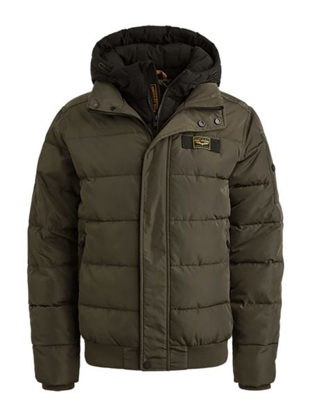 PME Legend Kurtka pikowana w kolorze khaki rozmiar: 3XL. Brązowe kurtki męskie PME Legend, xl, bez wzorów, prążkowane, bez kaptura. Za 565.65 zł.