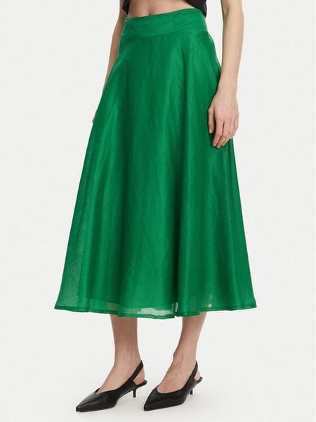 Marella Spódnica trapezowa Nippon 2513101082 Zielony Regular Fit. Zielone spódniczki damskie Marella, bez wzorów, trapezowe. Za 519.00 zł.