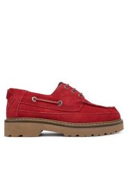 Tommy Jeans Półbuty Tjw Archive '01 Low Boat Shoe EN0EN03157 Czerwony. Czerwone półbuty damskie Tommy Jeans, bez wzorów, z jeansu, bez obcasa, na płaskiej podeszwie. Za 569.99 zł.