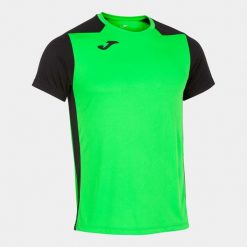 Koszulka do biegania męska Joma Record II. Czarne t-shirty sportowe męskie Joma, m, bez ramiączek, do biegania. Za 155.99 zł.