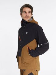 Ziener Kurtka funkcyjna "Nuro" w kolorze jasnobrązowym rozmiar: 46. Brązowe kurtki outdoor męskie Ziener, m, bez wzorów, z materiału, bez kaptura. Za 285.49 zł.
