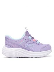 Skechers Sneakersy Bounder Pro - Step One 303690N/LAV Fioletowy jasny. Fioletowe buty sportowe dziewczęce Skechers, bez wzorów, z materiału, bez zapięcia. Za 159.99 zł.