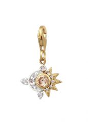Elli Charm Damski Słońce Cyrkonia Szlif Diamentowy Złoto Białe 925 Sterling Silver Pozłacany Bicolor Naszyjniki 1 ct. Białe naszyjniki damskie Elli, pozłacane. Za 185.89 zł.