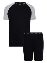 CR7 Piżama w kolorze czarnym rozmiar: L. Czarne piżamy męskie CR7, l, bez wzorów, z bawełny, bez ramiączek. Za 104.89 zł.