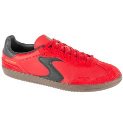 Buty sportowe Sneakersy męskie, Hotshot - Roaver. Czerwone buty sportowe na co dzień męskie Skechers, bez zapięcia, trekkingowe. Za 249.99 zł.