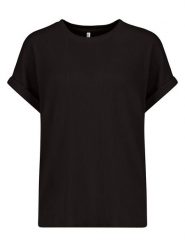 Sublevel Bluzka w kolorze czarnym rozmiar: S. Czarne bluzki damskie Sublevel, s, bez wzorów, bez kołnierzyka, bez ramiączek. Za 43.99 zł.