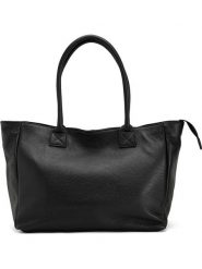 Mia Tomazzi Skórzana torebka "Zuara" w kolorze czarnym - 35 x 27 x 16 cm rozmiar: onesize. Czarne torebki klasyczne damskie Mia Tomazzi, bez wzorów, z materiału, bez dodatków. Za 304.99 zł.